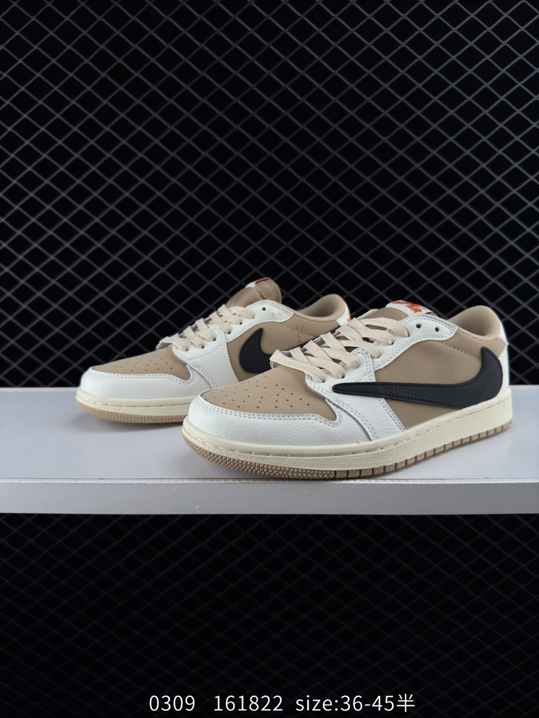 Travis Scott X Air Jordan 1 Low ”Medium Olive“